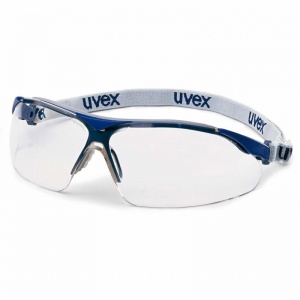 Uvex i-vo Clear Safety Glasses with Headstrap 9160-120
