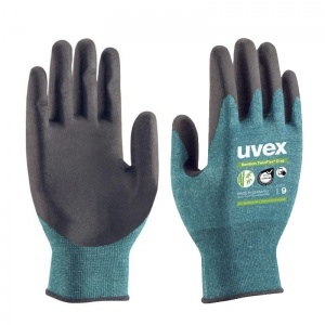 Uvex 60090 TwinFlex Sustainable Cut Level D Touchscreen Safety Gloves