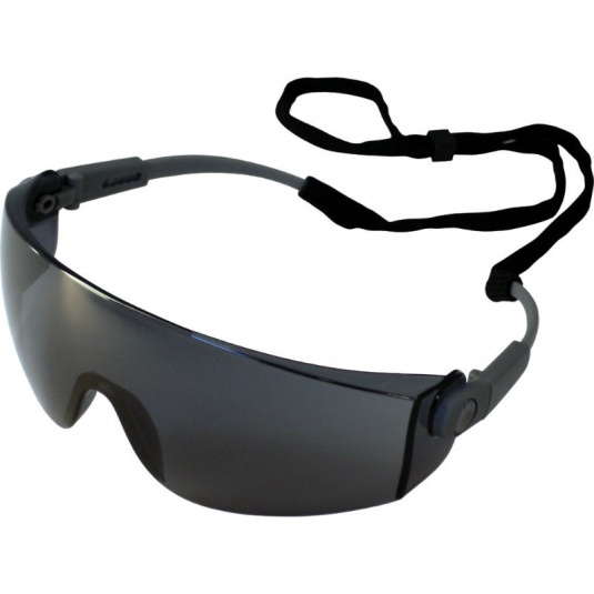 UCi Solomon Smoke Lens Safety Glasses with Neck Cord I707