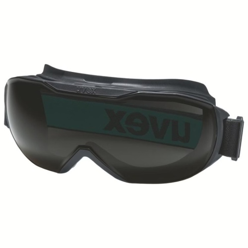 Portwest PW60 Lunettes-Masque Soudeur Teinte 5 – Ventilation, Anti-Buée, Anti-Rayures (Vert Bouteille)