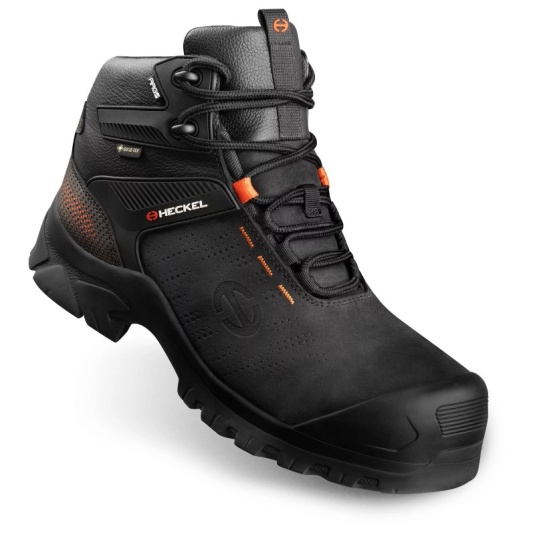 １１２３ Heckel MACEXPLORE RANGER ZIPPER Safety Boots Black S3 – protexU