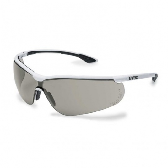 Uvex Sportstyle Grey Lens White/Black Safety Glasses 9193280