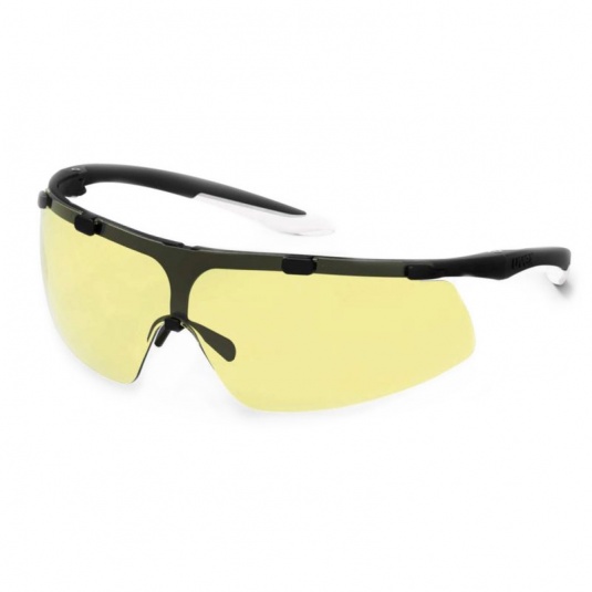 Uvex Super Fit Amber-Tinted Safety Glasses 9178-385