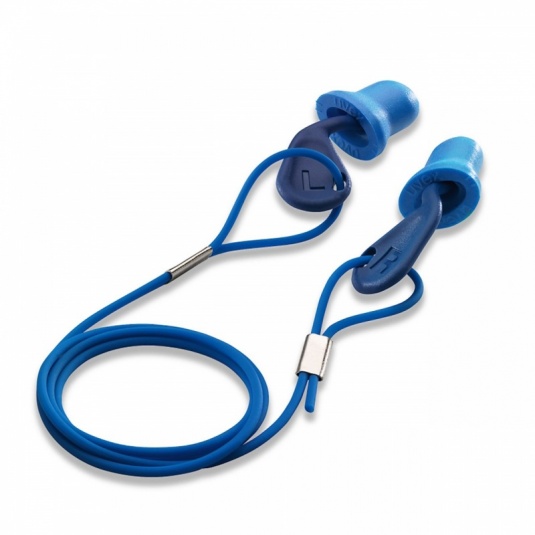 PORTWEST EP30BLU Detectable Corded Polyurethane Blue Ear Plugs (200 - View #5