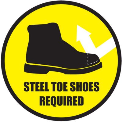 steel toe cap footwear